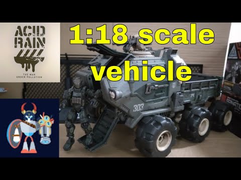 Acid Rain World 303 Marine Ankylo RV5m 1:18 scale action figure vehicle. So many cool details.