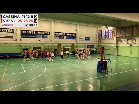 Fipav Under 18 Eccellenza Pizzaut Pallavolo Cassina vs. Volley Brianza Est Blu - 15/12/2021