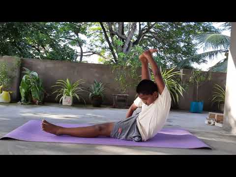 Learning Eka pada sirasana&Dwi pada kandharasana