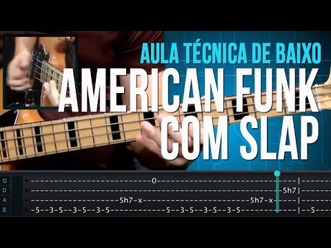 American Funk com Slap - Aula Técnica de Baixo