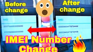 How To Change IMEI Numbr In Any Android mobile|kasey Mobile phone ka IMEI Number Badla Ja sakey 2023