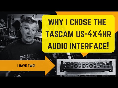 Why The Tascam US-4x4HR Is My Interface Of Choice.