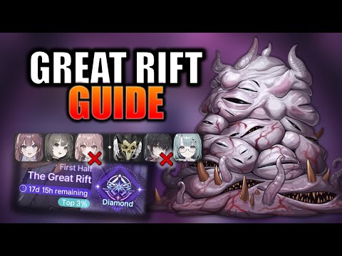 EASY 500k on THE GREAT RIFT - NO META Teams - GUIDE and Boss Mechanics - Chaos Zero Nightmare