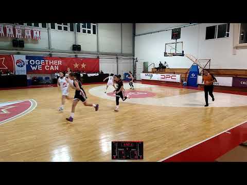 1 Kolo Kadetkinje ЖКК Мондо Баскет : ККЖ Црвена Звезда МТС 2 (46 : 67)