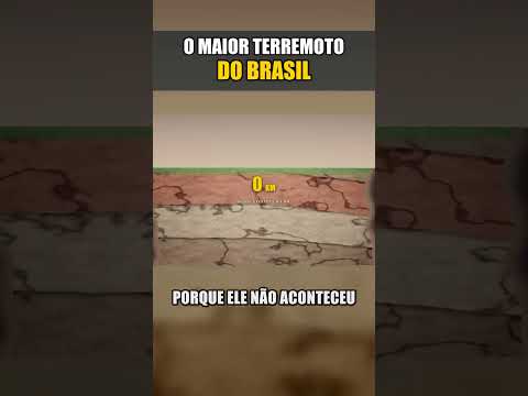 O MAIOR Terremoto do Brasil Que NINGUÉM Sentiu 🇧🇷 #shorts