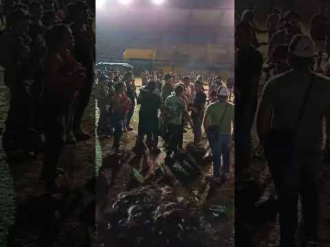 Fresia Linda en Atalaya. se agarran a golpes los asistentes al concierto
