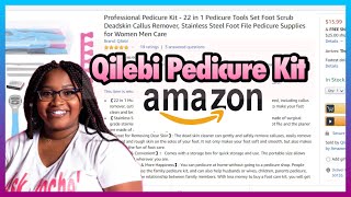 Qilebi Professional Pedicure Kit from Amazon Initial Review + Unbox!