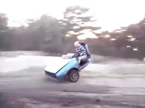 It's called having fun with your wheels car