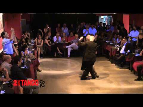  Elba Garcia  and  Nito Garcia  are  dancing  to  the  tango  "  A Don Agustin Bardi  "