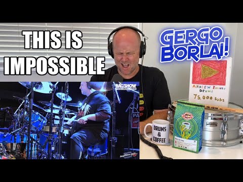 Drum Teacher Reacts: GERGO BORLAI - BAG'SHOW 2021 (Paris Drum Show)