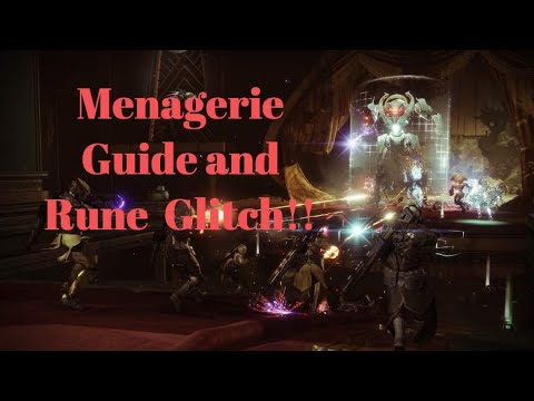 Menagerie Guide and Rune Glitch, Season of Opulence.