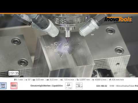 559.100.02 – VHM – Minivollradiusfräser PrimeLine
