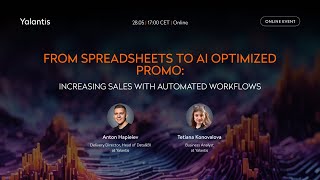 From spreadsheets to AI optimized promo: Increasing sales with automated workflows