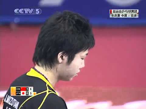 (SF) XU Xin vs MIZUTANI Jun (2) - 2010 Asia Games (Team)
