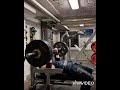 125kg dead Bench Press with close grip 15 reps 5 sets