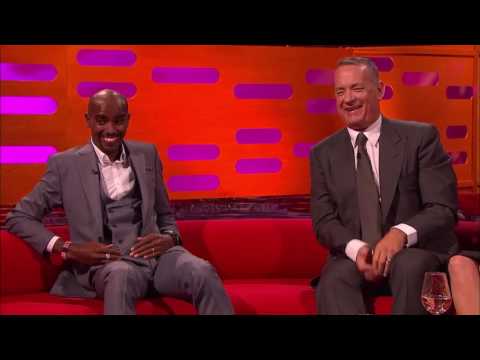 Tom Hanks Re-Enacts Iconic Forrest Gump Scene - The Graham Norton Show