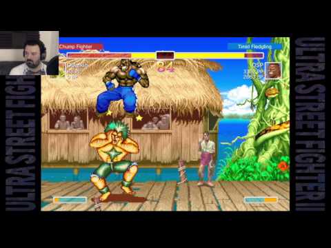 Ultra Street Fighter 2 MP: July 17, 2017 pt16 - AN Even LAGGIER Blanka!