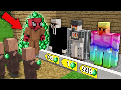 FAKİR DEMİR GOLEM SATICISI OLDU! (1 GOLEM 999 ZÜMRÜT!) - Minecraft