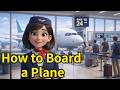 Step-by-Step English Guide for Airport Travel and Boarding