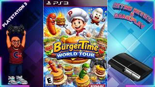 BurgerTime World Tour PS3 Review – Classic Arcade Chaos Reimagined! | Konami Retro Revival