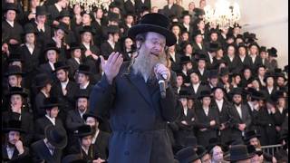 הרה"צ ר' שמעלקא בידרמן מעמד נעילת חנוכה - לונדון | Rabbi Shmelke Biderman Zos Chanukah - London