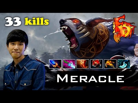 Dota 2 - Meracle Ursa - 33 kills SEA Ranked Match