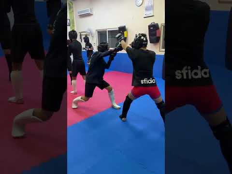 MMAスパーリング軽く立技 #武道塾 #空手 #karate #武道塾 総合格闘技