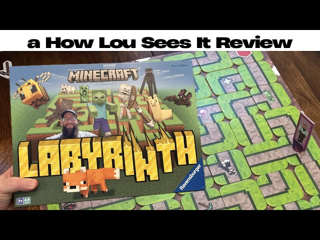 Vídeo relacionado con Ravensburger - Labyrinth Minecraft | Juegos Niños 7 Años | 2-4 Jugadores | Laberinto Juego De Mesa Minecraft | Regalo Niño 7 Años