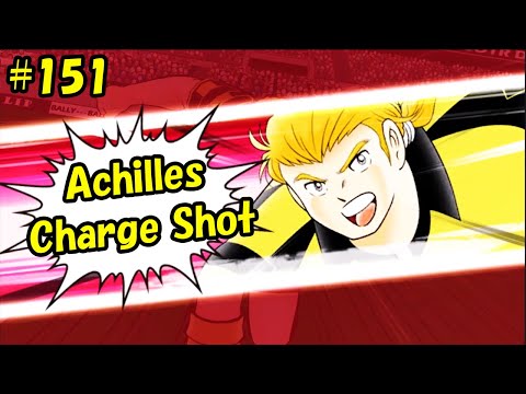 Captain Tsubasa Skill - Achilles Charge Shot (Achilleus Romano) #151