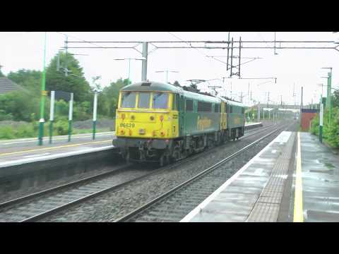 86638+028'sb Garston Crewe Bas Hall lightengines throu P2'Acton Bridge 14'8'19