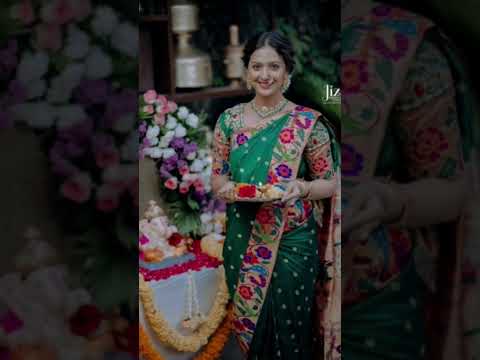 tejashree pradhan traditional look ❤️ please like share subcribe