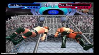 Download lagu WWF Smackdown! 2: Know Your Role - Triple H vs The Rock - Hell in a Cell Match mp3