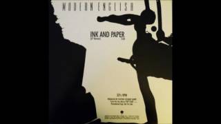 Ink And Paper by Modern English