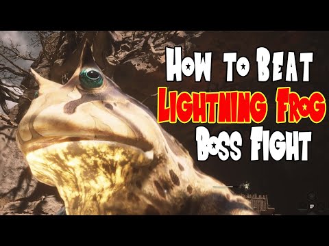 How to beat the Lightning Frog Boss Easy | Wukong (Lang-Li-Guhh-Baw) #wukong #bossfight