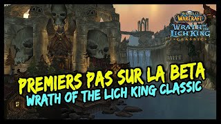 PREMIERS PAS SUR LA BETA DE WOTLK ! ON DÉCOUVRE LES NOUVEAUTÉS DE CETTE VERSION