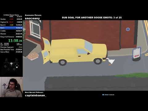 [FORMER WR] Untitled Goose Game Speedrun - 100% - 28:29