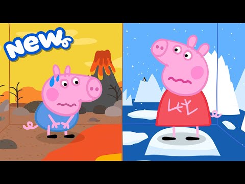 Peppa Pig Tales 2025 🔥 HOT VS COLD Holiday!  ❄️ BRAND NEW Peppa Pig Episodes