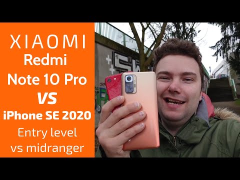 Redmi Note 10 Pro vs iPhone SE 2020 - Camera comparison