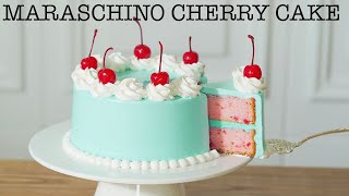 빨간체리 마라스키노. 버터크림 체리 케이크/ Maraschino Cherry Cake