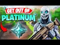 How To Get Out Of PLATINUM Fortnite Chapter 6 Quick Guide