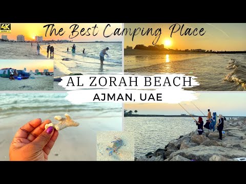 UAE AL ZORAH BEACH - AJMAN | BEST CAMPING PLACE | FISHING SPOT | TOP 10 AJMAN UAE 🇦🇪 #ALZORAH #UAE