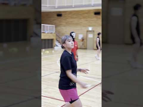 【日本ウェルネススポーツ大学東京】100日後に新体力テストでA評価を取るマスクマン　９６日目 #shorts #ウェルネス #バドミントン
