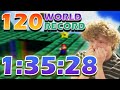 WORLD RECORD Super Mario 64 120 Star Speedrun In 1 35 28