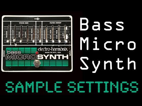 Обзор педали эффектов Electro-Harmonix Bass Micro Synthesizer