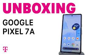 T-Mobile Google Pixel 7a 5G Unboxing: Face Unlock
