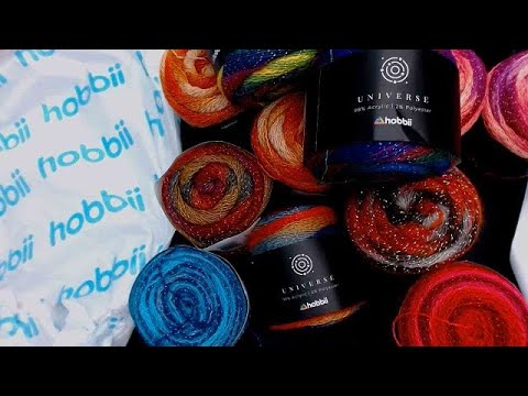 Crochet Yarn Unboxing. Hobbii Universe yarns are out of this world. The SALE Buy as much as you can