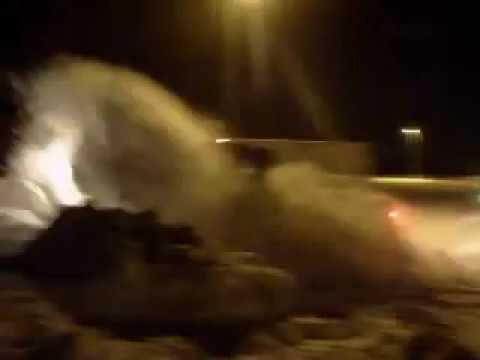 Dodge Ram vs. snow pile