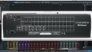 Video thumbnail for All the Connections | Presonus StudioLive 24 Series III by Joe Gilder • Home Studio Corner
