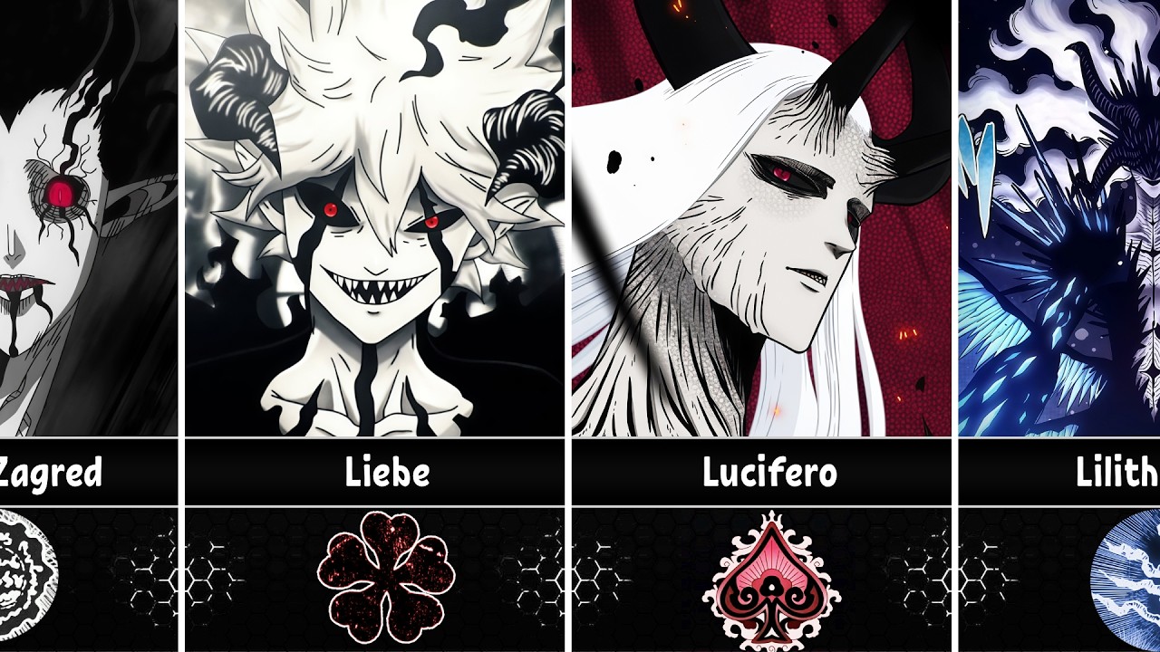 All Known Devils in Black Clover