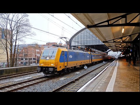 Omgeleide IC Brussel - Amsterdam komt door Haarlem! // Diverted IC BE - NL passby, 14-1-23!